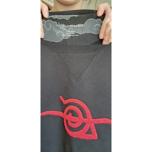 NWOT Coah X Naruto X MBJ Akasuki Sweatshirt - Picture 2 of 5